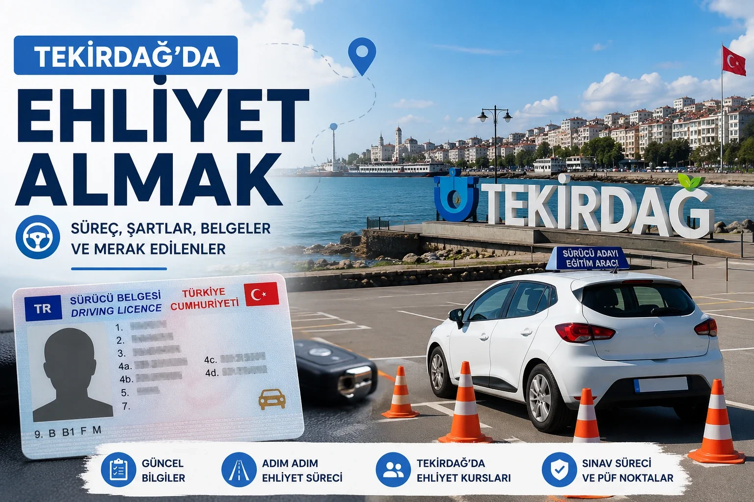 tekirdağ'da ehliyet almak